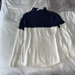 Two toned sweater